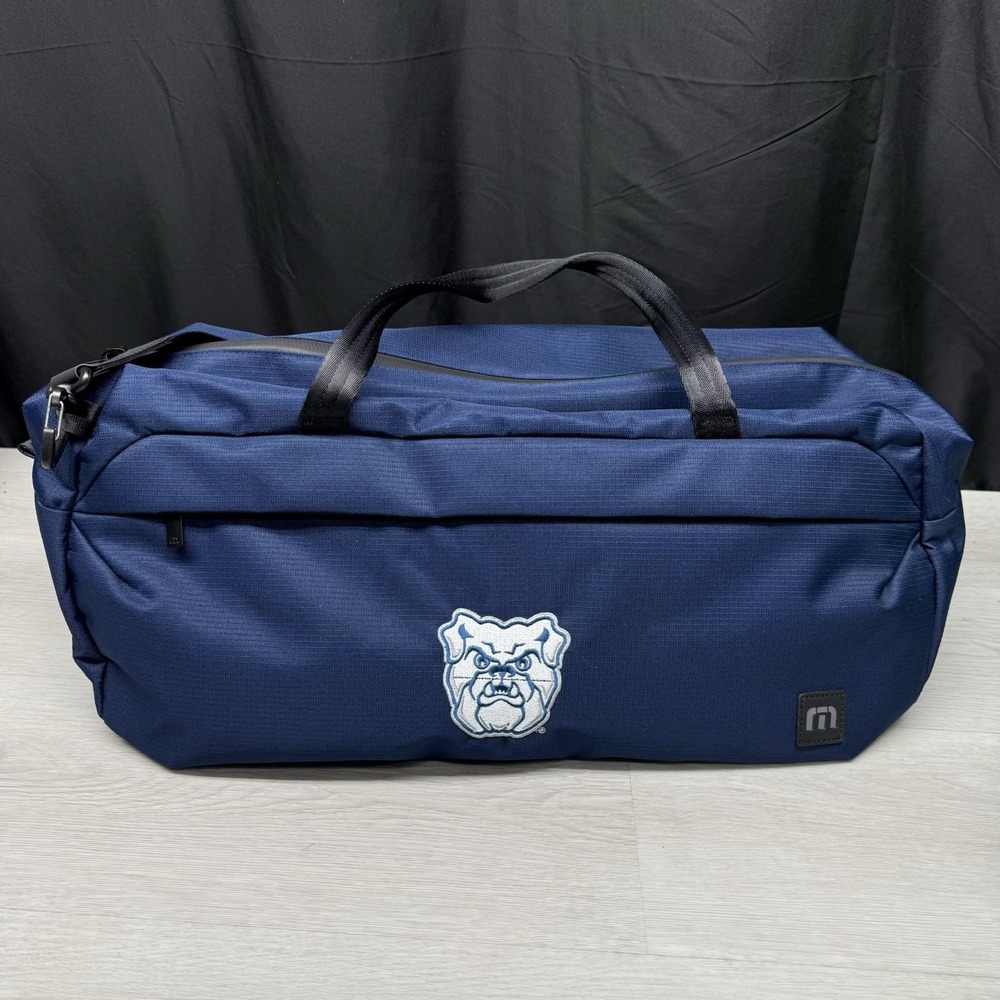 Travis Mathew Duffel Bag Gym Travel CarryOn Shoulder Strap Butler Bulldogs Navy
